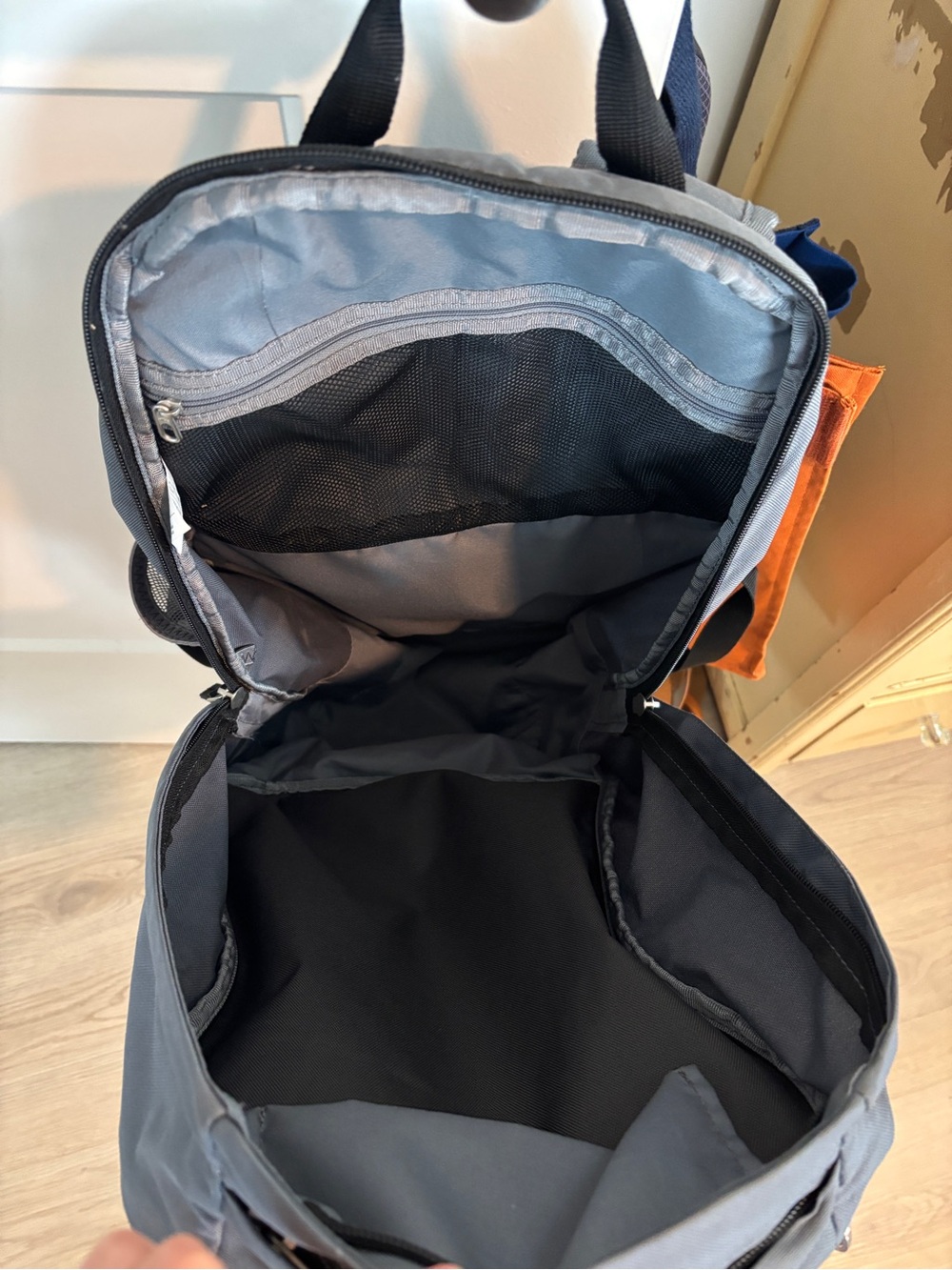 Nike Gray Sports Backpack - Picture 8 of 9